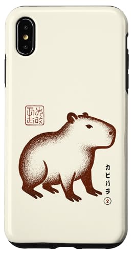 Capybara Japan Tierliebhaber Zoo Japanischer Kanji Jungen Mädchen Hülle für iPhone XS Max Capybara Japan Tierliebhaber Zoo Japanischer Kanji Jungen Mädchen Hülle für iPhone XS Max von CapybaraAxis1