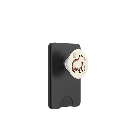 Capybara Japan Tierliebhaber Zoo Japanischer Kanji Jungen Mädchen PopSockets PopWallet für MagSafe Capybara Japan Tierliebhaber Zoo Japanischer Kanji Jungen Mädchen PopSockets PopWallet für MagSafe von CapybaraAxis1