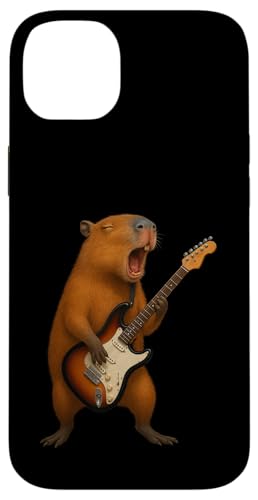 Capybara Music Lover E-Gitarre für Jungen und Mädchen Hülle für iPhone 14 Plus Capybara Music Lover E-Gitarre für Jungen und Mädchen Hülle für iPhone 14 Plus von CapybaraAxis1