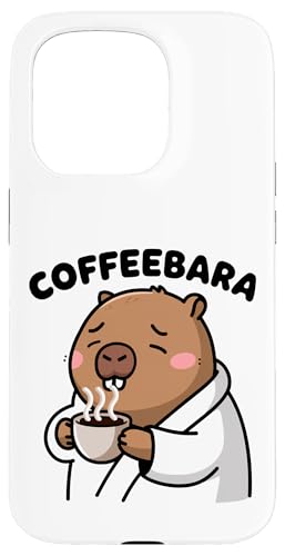 Lustige Capybara Kaffee Coffeebara Tierliebhaber Zoo Jungen Mädchen Hülle für iPhone 15 Pro Lustige Capybara Kaffee Coffeebara Tierliebhaber Zoo Jungen Mädchen Hülle für iPhone 15 Pro von CapybaraAxis1