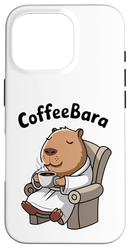 Lustige Capybara Kaffee Tierliebhaber Coffeebara Zoo Jungen Mädchen Hülle für iPhone 16 Pro Lustige Capybara Kaffee Tierliebhaber Coffeebara Zoo Jungen Mädchen Hülle für iPhone 16 Pro von CapybaraAxis1