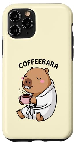 Lustige Capybara Tierliebhaber Coffeebara Kaffee Zoo Jungen Mädchen Hülle für iPhone 11 Pro Lustige Capybara Tierliebhaber Coffeebara Kaffee Zoo Jungen Mädchen Hülle für iPhone 11 Pro von CapybaraAxis1