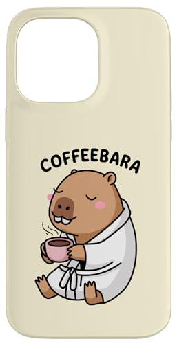 Lustige Capybara Tierliebhaber Coffeebara Kaffee Zoo Jungen Mädchen Hülle für iPhone 14 Pro Max Lustige Capybara Tierliebhaber Coffeebara Kaffee Zoo Jungen Mädchen Hülle für iPhone 14 Pro Max von CapybaraAxis1
