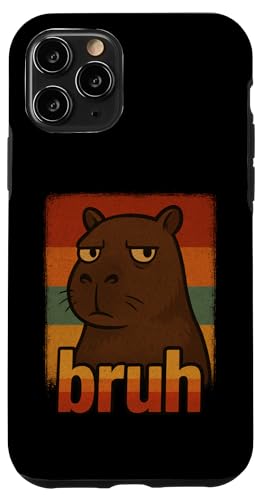Lustiger Bruh Capybara Vintage Retro Zoo Day Jungen Mädchen Kinder Hülle für iPhone 11 Pro Lustiger Bruh Capybara Vintage Retro Zoo Day Jungen Mädchen Kinder Hülle für iPhone 11 Pro von CapybaraAxis1