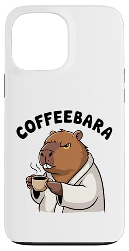 Lustiger Capybara-Coffeebara-Kaffee, Tierliebhaber, Zoo, Jungen und Mädchen Hülle für iPhone 13 Pro Max Lustiger Capybara-Coffeebara-Kaffee, Tierliebhaber, Zoo, Jungen und Mädchen Hülle für iPhone 13 Pro Max von CapybaraAxis1