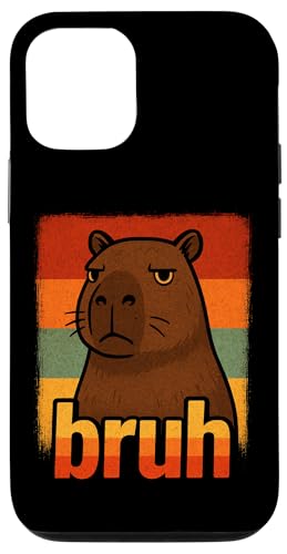 Lustiges Capybara Bruh im Vintage-Look, Retro-Zoo Day, für Jungen, Mädchen, Kinder Hülle für iPhone 12/12 Pro Lustiges Capybara Bruh im Vintage-Look, Retro-Zoo Day, für Jungen, Mädchen, Kinder Hülle für iPhone 12/12 Pro von CapybaraAxis1