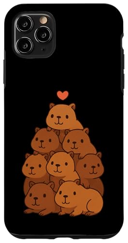 Niedlicher Capybara-Tierliebhaber, Kawaii-Zoo-Tag, Jungen, Mädchen, Kinder Hülle für iPhone 11 Pro Max Niedlicher Capybara-Tierliebhaber, Kawaii-Zoo-Tag, Jungen, Mädchen, Kinder Hülle für iPhone 11 Pro Max von CapybaraAxis1