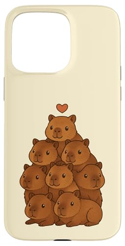 Niedlicher Capybara Zoo Tierliebhaber Kawaii Day Jungen Mädchen Kinder Hülle für iPhone 15 Pro Max Niedlicher Capybara Zoo Tierliebhaber Kawaii Day Jungen Mädchen Kinder Hülle für iPhone 15 Pro Max von CapybaraAxis1
