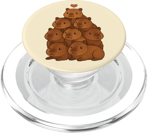 Niedlicher Capybara Zoo Tierliebhaber Kawaii Day Jungen Mädchen Kinder PopSockets PopGrip für MagSafe Niedlicher Capybara Zoo Tierliebhaber Kawaii Day Jungen Mädchen Kinder PopSockets PopGrip für MagSafe von CapybaraAxis1