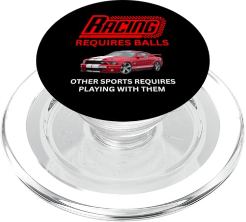 Autorennen erfordert Bälle Speed Track Events PopSockets PopGrip für MagSafe von Car Guy Racing Requires Balls Speed Track Events