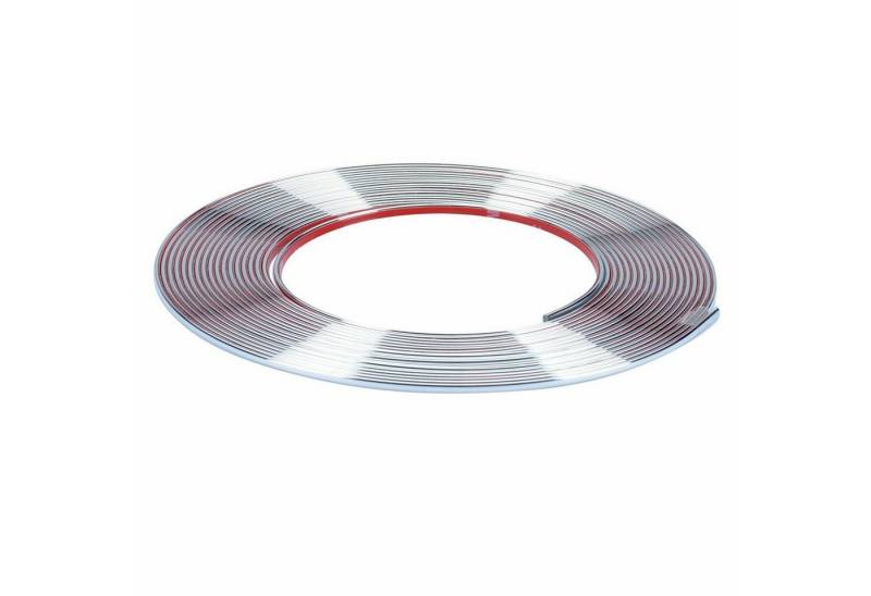 CarStyling Schutzfolie Chromzierleiste 3M Chrom 10 m lang 7 mm breit 3 mm hoch 120 103 01 von CarStyling