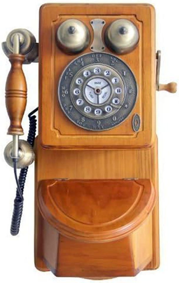 Caramel MEDIA Nostalgie Telefon Wandmontage 1879 Festnetztelefon von Caramel MEDIA