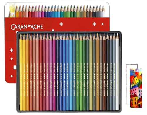 CARAN D ACHE 30 Permanent-Buntstifte und 2 Karten. Swisscolor Selection CARAN D ACHE 30 Permanent-Buntstifte und 2 Karten. Swisscolor Selection von Caran d'Ache