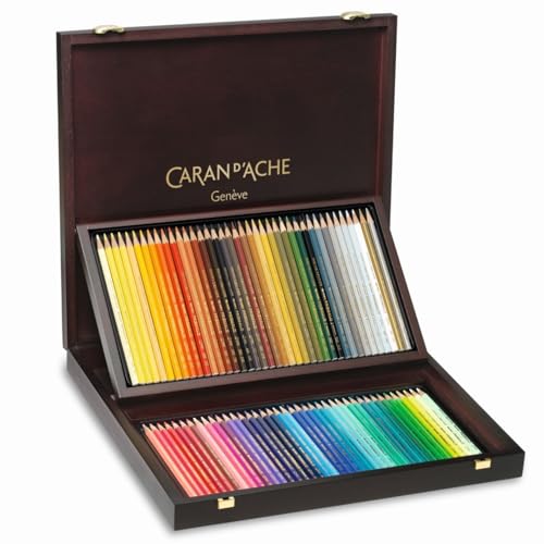 CARAN D'ACHE 999.480 Buntstifte PRISMALO, 80er Holzkoffer CARAN D'ACHE 999.480 Buntstifte PRISMALO, 80er Holzkoffer von Caran d'Ache