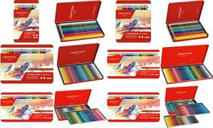 CARAN D'ACHE Buntstifte SUPRACOLOR, 120er Metalletui wasservermalbarer Künstleraquarellstift, weiche Mine, - 1 Stück (3888.420) von Caran d-Ache