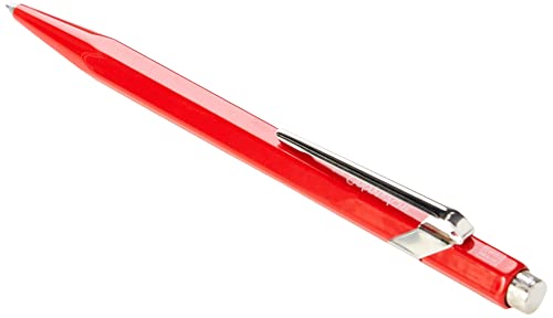 CARAN d'ACHE - Kugelschreiber 849 aus Metall - Rot, 1 Stück (1er Pack) von Caran d'Ache