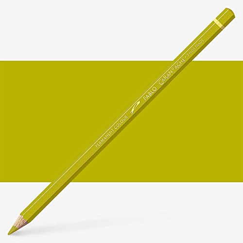 Caran D'ache : Pablo Coloured Pencil : Olive Yellow 015 von Caran d'Ache