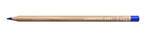 Caran D'ache Luminance Colour Pencil Artist Farbstifte Bleistift/ 3 Stück/Pack - Farbe: 140 Ultramarine (6901.140) von Caran d'Ache