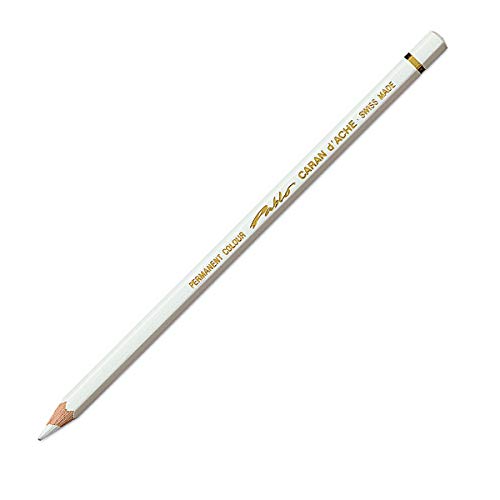 Caran D'ache Pablo Colored Pencil, White (666.001) by Caran d'Ache von Caran d'Ache