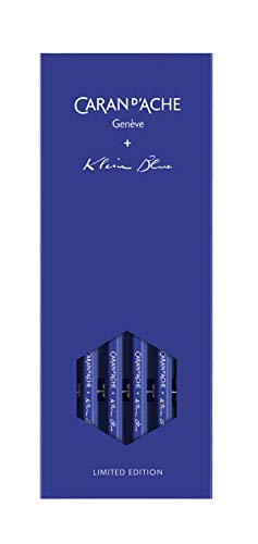 Caran d'Ache + Klein Blue 4-teiliges Graphitstifte-Set, 0361.648 von Caran d'Ache