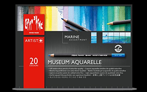 Caran d´Ache 3510.920 Museum Aquarellstifte-Set 20er, Multi, 20er Set von Caran d'Ache