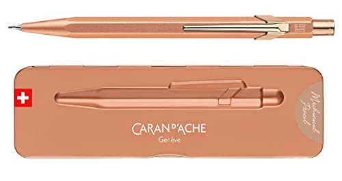 Caran d'Ache 844 Druckbleistift, 0,7 mm, Brut Rosé, in Slimpack-Etui, 7630002349291, rose, Einheitsgröße von Caran d'Ache