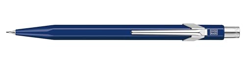 Caran d'Ache 844 Druckbleistift Kollektion Classic Line Porte-mine avec gomme à effacer et réservoir de mines Bleu saphir von Caran d'Ache