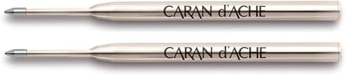 Caran d'Ache Goliath Ersatzpatrone Medium Black 2er Pack von Caran d'Ache