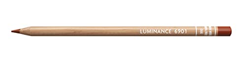 Caran d'Ache Luminance Colour Pencil Artist Farbstifte Bleistift/ 3 Stück/Pack - Farbe: 065 Russet (6901.065) von Caran d'Ache