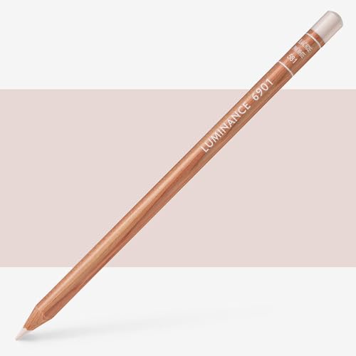 Caran d'Ache Luminance Colour Pencil Artist Farbstifte Bleistift/ 3 Stück/Pack - Farbe: 581 Pink White (6901.581) von Caran d'Ache