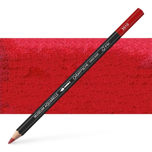 Caran d'Ache Museum Aquarelle Bleistift Museum Aquarelle Bleistift 3510.599/ NR 599 CRIMSON AUBERGINE/AUBERGINE-FSC (1 Stück/ (Pack of 1) von Caran d'Ache