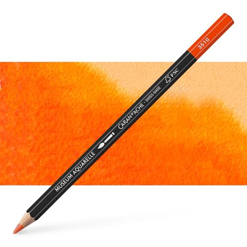 Caran d'Ache Museum Aquarelle Bleistift Museum Aquarelle Bleistift 3510.850/ NR 850 CORNELIAN/KORNALIN-FSC (1 Stück/ (Pack of 1) von Caran d'Ache