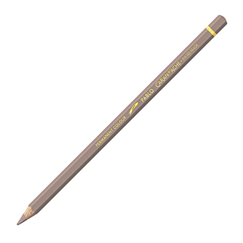 Caran d'Ache Pablo Wooden Artist Quality Colour Pencils Buntstifte Farbstifte Bleistift/ 3 Stück/Pack - Farbe: 404 BROWNISH BEIGE/BRAUNBEIGE (666.404) / FSC™-zertifiziertes Zedernholz von Caran d'Ache