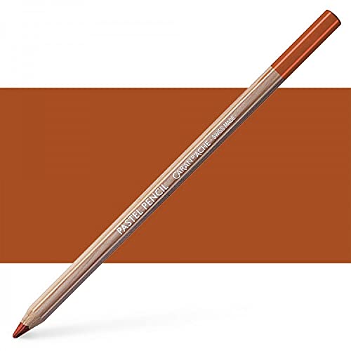 Caran d'Ache Pastel Pencil Farbstift Artist Farbstifte Bleistift/ 3 Stück/Pack - Farbe: 064 Medium Russet (788.064) von Caran d'Ache