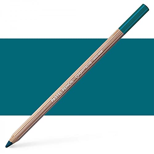 Caran d'Ache Pastel Pencil Farbstift Artist Farbstifte Bleistift/ 3 Stück/Pack - Farbe: 180 Malachite Green (788.180) von Caran d'Ache