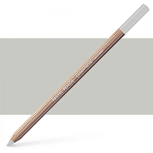 Caran d'Ache Pastell Pencil Farbstift Artist Farbstifte Bleistift/ 3 Stück/Pack - Farbe: 802 French Grey 10% (788.802) von Caran d'Ache