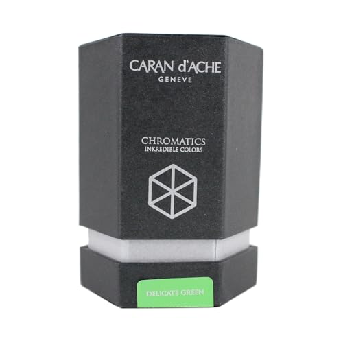 Tintenglas Chromatics Delicate Green 50 ml von Caran d'Ache
