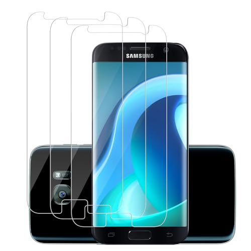 3 Stück Schutzfolie für Panzerglas für Samsung Galaxy S7, 9H Gehärtetes Bubble Free Galaxy S7 Panzer Schutz Glas Folie, 2.5D HD Displayschutzfolie Sensitive Touch für Samsung S7 Schutzglas von Carantee