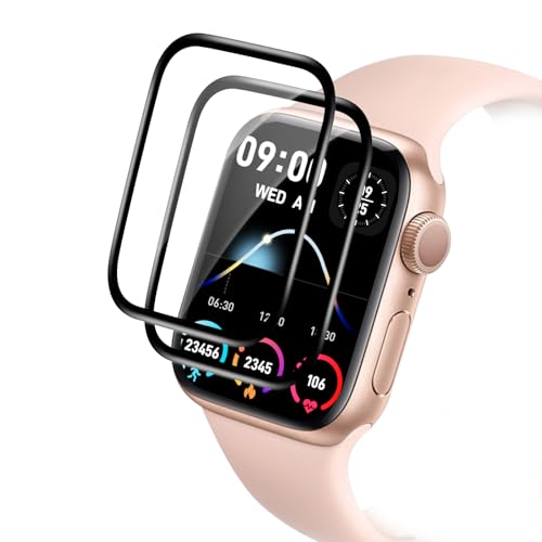 Carantee 2 Stück Schutzfolie für Panzerglas für Apple Watch Series 10 42mm Schutzglas, Wasserdicht Flexible TPU Displayfolie für Apple Watch 42mm Displayschutz, Blasenfrei Panzerfolie von Carantee