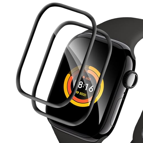 Carantee 2 Stück Schutzfolie für Panzerglas für Apple Watch Series 10 46mm Folie, Ultraklarem Apple Watch 10 46mm Displayschutzfolie, Anti-Fall Bläschenfrei Anti-Staub Schutzglas für Apple Watch 46mm von Carantee