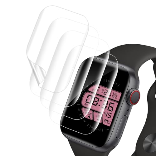 Carantee 4 Stück TPU Schutzfolie für Panzerglas für Apple Watch Series 9/7/8 41mm Folie, Ultraklarem Weich Displayschutzfolie, Anti-Bläschen Hohe Empfindlichkeit Schutzglas für Apple Watch 41mm Carantee 4 Stück TPU Schutzfolie für Panzerglas für Apple Watch Series 9/7/8 41mm Folie, Ultraklarem Weich Displayschutzfolie, Anti-Bläschen Hohe Empfindlichkeit Schutzglas für Apple Watch 41mm von Carantee