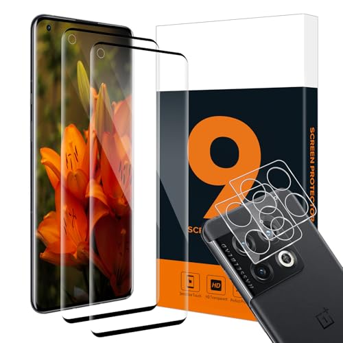 Carantee Hartglas für Oneplus 10 Pro 5G, 3D Vollbildschirm, Rückkamera, blasenfrei, abgerundete Kanten in 3D, Härtegrad 9H, 0,33 mm HD, Displayschutz für Oneplus 10 Pro, 2 Stück Carantee Hartglas für Oneplus 10 Pro 5G, 3D Vollbildschirm, Rückkamera, blasenfrei, abgerundete Kanten in 3D, Härtegrad 9H, 0,33 mm HD, Displayschutz für Oneplus 10 Pro, 2 Stück von Carantee
