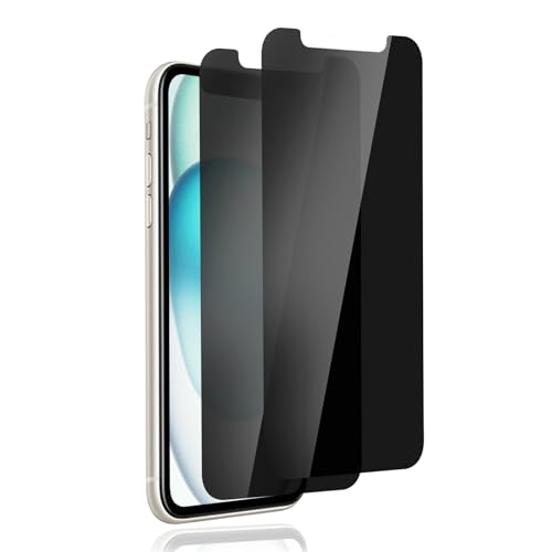 Carantee Sichtschutz für Panzerglas für iPhone 11/XR Schutzglas, 2 Stück Anti Spy Blickschutz für iPhone 11 Folie, Ultra-HD Privacy Blendschutz Anti-Spähen für iPhone XR Privatsphäre Glasfolie Carantee Sichtschutz für Panzerglas für iPhone 11/XR Schutzglas, 2 Stück Anti Spy Blickschutz für iPhone 11 Folie, Ultra-HD Privacy Blendschutz Anti-Spähen für iPhone XR Privatsphäre Glasfolie von Carantee