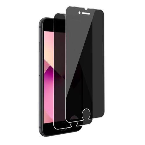 Carantee Sichtschutz für Panzerglas für iPhone 6/6s/7/8/SE 2020 Schutzglas Matt, 2 Stück Anti Spy Blickschutz für iPhone SE Folie, Ultra-HD Privacy Blendschutz Anti-Spähen Displayfolie Privatsphäre Carantee Sichtschutz für Panzerglas für iPhone 6/6s/7/8/SE 2020 Schutzglas Matt, 2 Stück Anti Spy Blickschutz für iPhone SE Folie, Ultra-HD Privacy Blendschutz Anti-Spähen Displayfolie Privatsphäre von Carantee