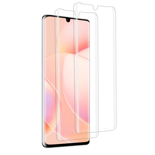 Carantee für Panzerglas für Huawei P30 Schutzfolie, Gehärtetes Glas für Huawei P30 Schutzglas, 9H Härte 3D Gebogenes, HD-Klar, Kratzfest, Blasenfrei P30 Displayschutz, 2er Pack Carantee für Panzerglas für Huawei P30 Schutzfolie, Gehärtetes Glas für Huawei P30 Schutzglas, 9H Härte 3D Gebogenes, HD-Klar, Kratzfest, Blasenfrei P30 Displayschutz, 2er Pack von Carantee