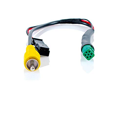 Caratec Safety CSZ103M Monitor-Adapter, grüner 7-poliger Stecker auf Cinch von Caratec