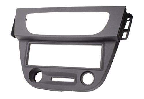 CARAV 11-152 DIN Autoradio Radioblende for Renault Megane III 2008-2016, Fluence 2010+ (Dark Grey) von Carav