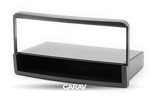 carav 10-048 DIN Autoradio Radioblende mit Ablagefach für Fiesta Focus Galaxy Mondeo Escape Maverick Explorer Transit S-Type von Carav