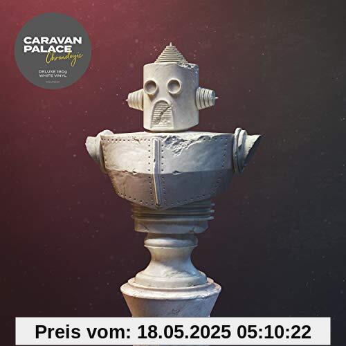 Chronologic (Deluxe Heavyweight White Lp) [Vinyl LP] von Caravan Palace