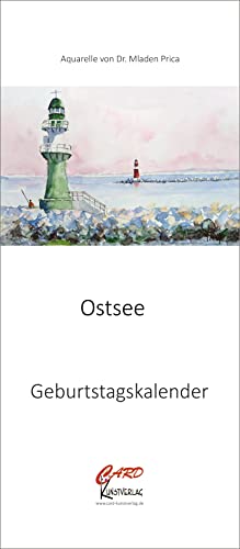 Geburtstagskalender immerwährender Kalender - Ostsee von Card Kunstverlag